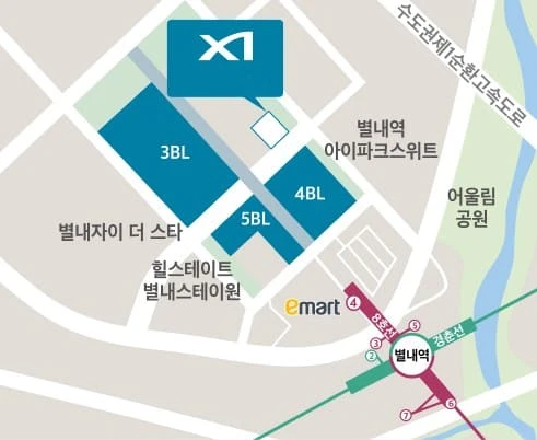 생활 편의시설, 별내자이더스타 오피스텔 선착순 동호지정